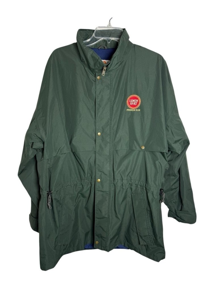 Not Available Vintage Farwest Gore-Tex Lemon Hart Rum Utility Jacket Size Large